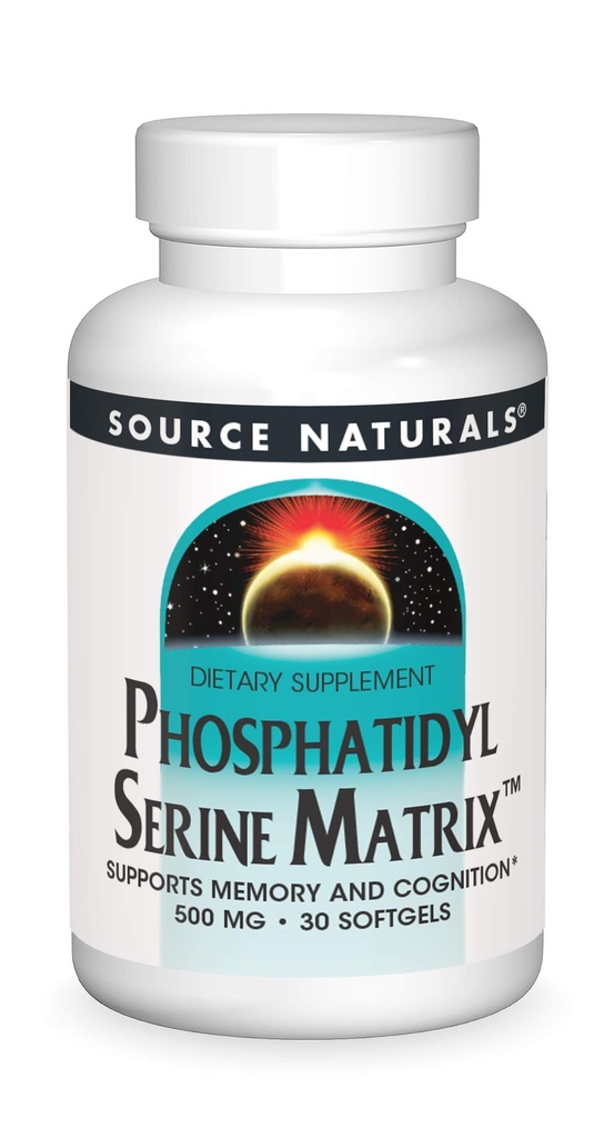 Vir Naturals Fosfatidil serin Matrix 500 mg - 30 softgels
