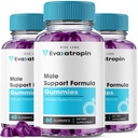 Rize laboratoriji (3 Pack) Evaxatropin Gumies za moške, Evoxatropin G Performance Gumies Mnenja, Evaxatropin Gummy, EvaxatropinMale Podpora, Zdravstveni dodatek Gomitas za stamino in energijo (180 Gumies)