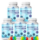 Quercetin Gumies - Quercetin z bromelainom Vitamin C + cink Vitamin D3 – Žvečljivi Quercetin 900mg Dodatki - Quercetin za otroke in odrasle (5)