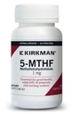 Kirkman 5-MTF - hipoalergene - 120 vegetarijanskih kapsul - folna kislina bistvena za dobro zdravje