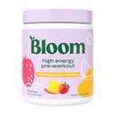 Bloom Nutrition High Energy Predworkout z Beta Alanine, Ginseng in L Tirozin za Amino energijo, Naravni kofein v prahu iz ekstrakta zelenega čaja, Keto, Sugar Free Drink Mix, Jagodni mango