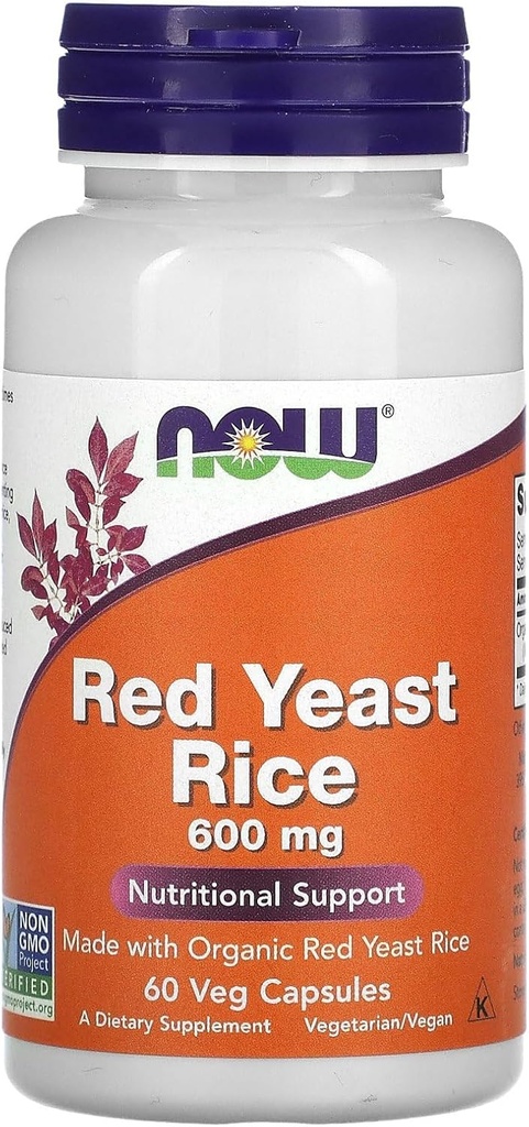 Rdeci riž, 600 mg, 60 kapsul Veg