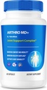 Arthro MD+ Kapsule, Uradna podpora Arthro MD, Vsa naravna formula za podporo prilagodljivosti in mobilnosti, Premium tablete za zdrave sklepe, Arthro M D Review (60 kapsul)