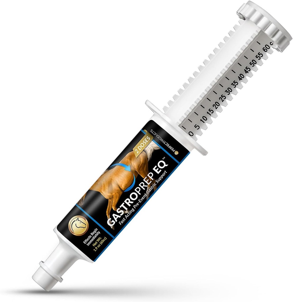 GastroPrep EQ konjski digestivni hitro delujoči gastrični jitters Relief Paste, 60cc