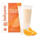 Dr. Kellyann Orange Cream Keto Shake Packets (7 strežnikov) – 15g beljakovine, travnato-krmni kolagen, Keto & Paleo-prijateljski, 1 pakiranje