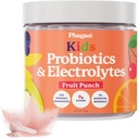 Otroci Probiotik in elektroliti Powder - Elektrolit Powder za hidracijo, Prebavne in imunske podpore - Probiotiki z eteričnimi minerali - Elektroliti Powder No Sladkor za aktivne otroke