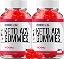 Ultra Bio Slim Keto Plus ACV Gummies Prehranska dopolnila - UltraBio Slim Keto Apple Cider Vinegar Gummies Komentarji, Največja moč BioSlim Gummies za napredno upravljanje teže (2 Pack - 120 Gummies)