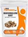 BulkSupplements.com Marshmallow korenski ekstrakt v prahu - Marshmallow korenski dodatek, zeliščni dodatek - Gluten Free, 1.2g na Serving, 100g (3.5 oz) (Pack of 1)
