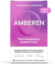 Amberen Perimenopavzae, Peri-Menopause Multi-Simptom Relief, Vitamin B, Vitamin E & Antioksidanti dopolnilo, Klinično pokazala za pomoč podporo Hormonsko ravnovesje, vročih Flashes & nočno potenje, 60