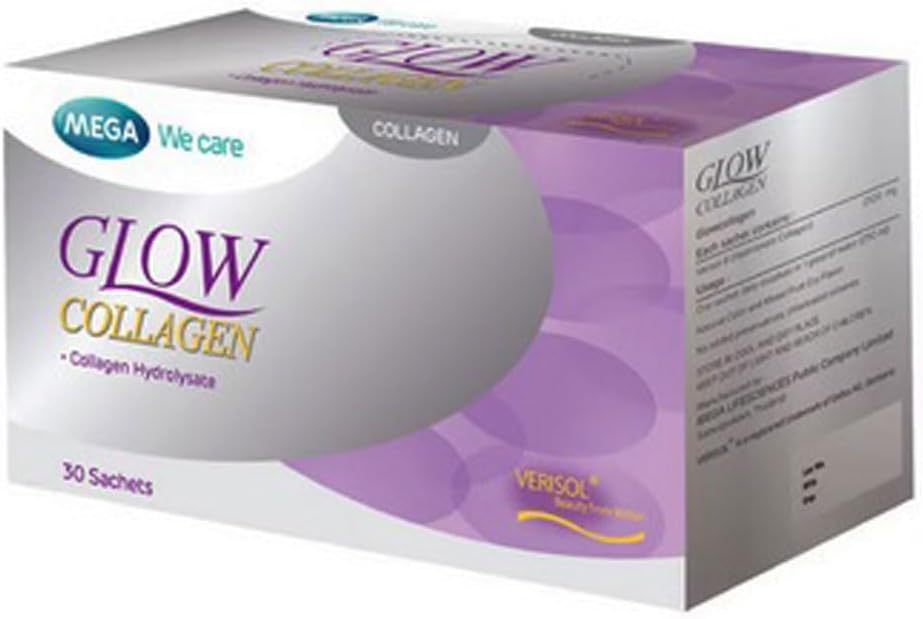 Mega We Care Glow Collagen Dopolnilo 30 vrečk