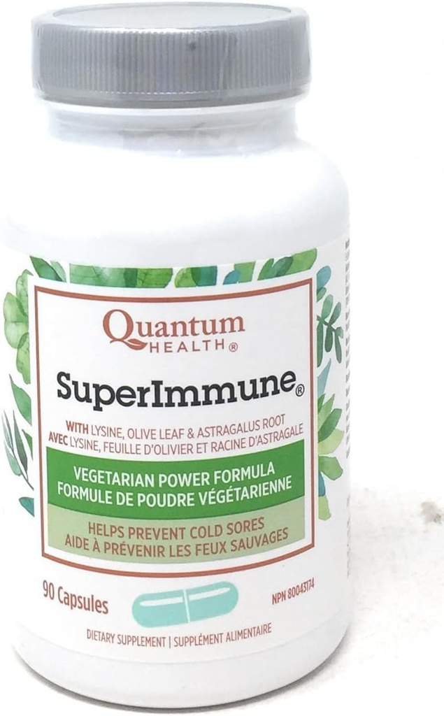 Quantum Health Super Imune+ Power Formula prehranska dopolnila, 90 vegetarijanske kapsule