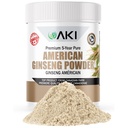 AKI ameriški ginseng prašek s 4% ginsenozidi - Idealno s kavo, pijače, kot so napitki - pakiranje po 1 (1.5/42,5g)