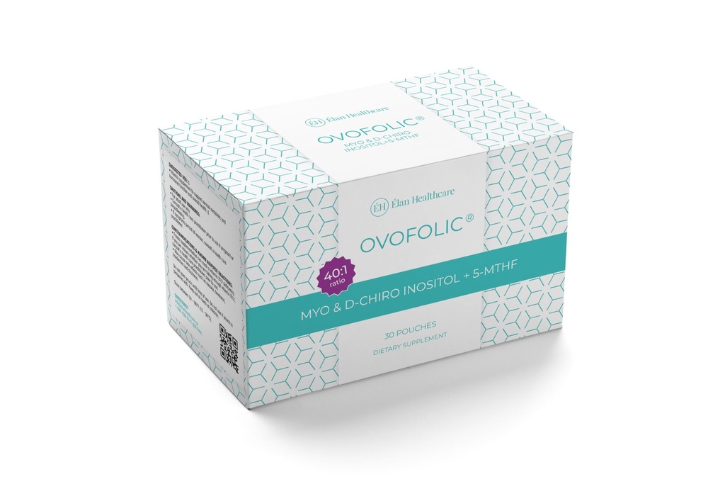 Ovofolični inozitol – Myo-Inositol in D-Chiro Inositol Plus Active Folat- Idealno razmerje 40:1 - 30 vrečk