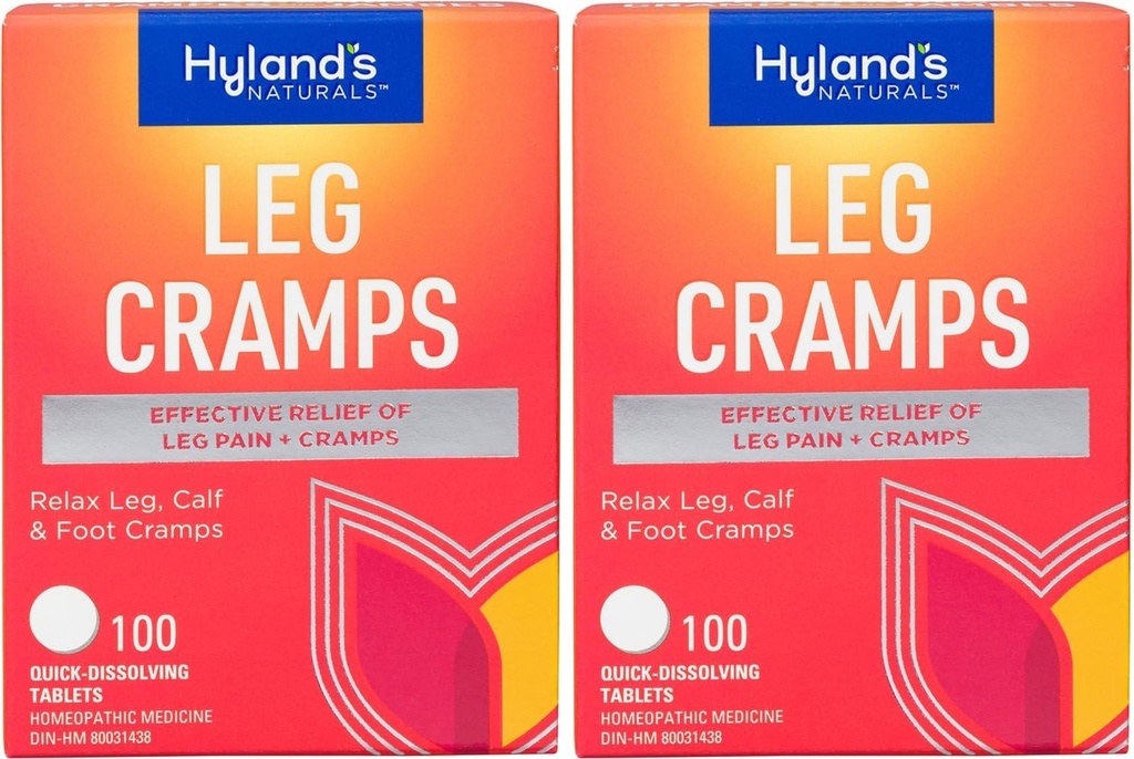 Hyland's, kratice za noge, 100 tablet (2 pakiranji)