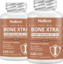 NuBest Bone Xtra na osnovi moči kosti Formula s kalcij, magnezij iz alge, fosfor, vitamin C, K2, D3 