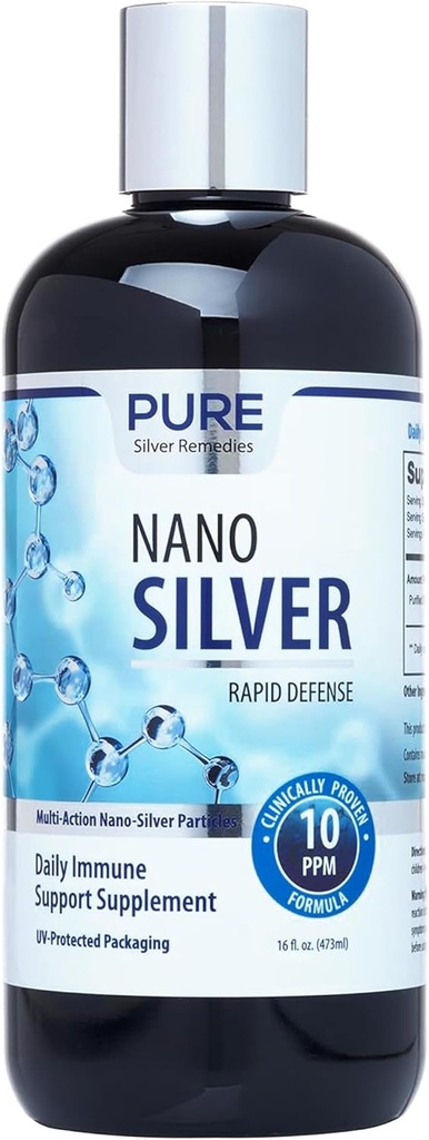 Pure Nano Silver Spray 16oz Ponovno polnjenje 