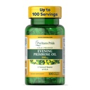 Puritan's Pride hladno stisnjen večer Primrose Oil 500 mg z GLA, prehranska podpora dodatek za ženske in zdravje kože, 100 hitro sproščanje mehki geli