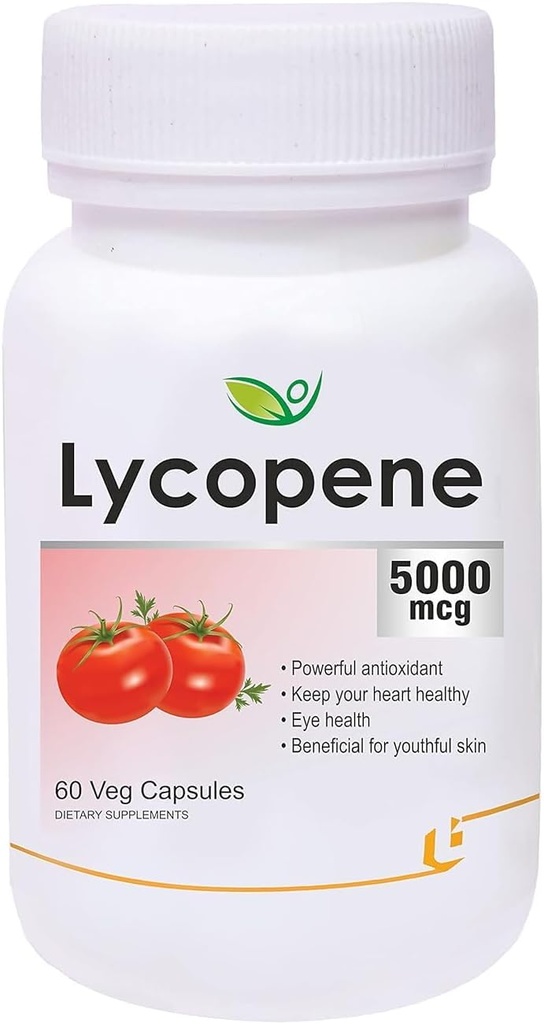 Pub Lycopen z multivitamini 5000mcg, podpira zdravje srca, antioksidant dodatek - 60 Veg kapsule