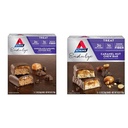 Atkins Endulge Chocolate Caramel Mousse Bar 5 Count in Caramel Nut Chew Bar 5 Count Bundele