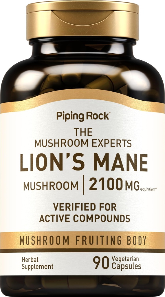 Piping Rock Lions Mane Dodatne kapsule 