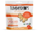 USDA Ekološka naravna ingver Tummydrops, Gluten Free & Vegan, 33 individualno zavitih kapljic v Reseable vrečko