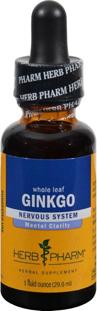 Herb Pharm Ginkgo živčni sistem - 1 fl oz