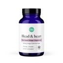 Ora Organic Vegan Omega 3 dodatek - 500mg DHA za zdravje možganov, oči in srca - Izdelano iz trajnostne alge - 60 kapsul