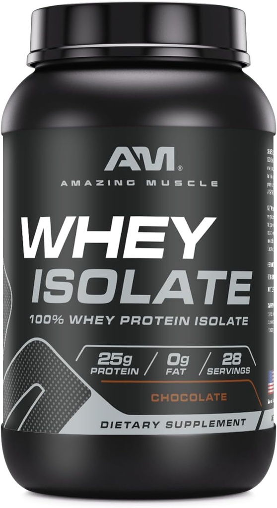 Neverjetno Muscle Whey Protein Isolate Powder 