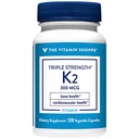 Trojna jakost Vitamin K2 a" Zdravje kosti a" 300 MCG (120 Zelenjavne kapsule)