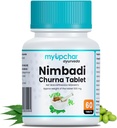 Splošne tablete zdravila Ayurveda Nimbadi Churna za čisto telo in zdravo kožo brez kemikalij, parabenov, mineralnih olj ali nafte (60 tablet)