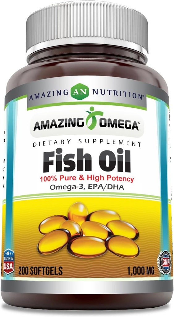 Osupljivo Omega ribje olje 1000 mg Mehkužci dodatek 