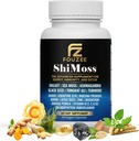 ShiMoss Supplement w/Shilajit 1000mg, Sea Moss 7000mg, Ashwagandha 9000mg, Tongkat Ali 90000 mg, Vitamin C, B12, Boron, Kurkurja, Ingver - Prehranska kapsula za moške in ženske - 90 Število