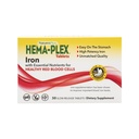 NaturesPlus železo Hema-Plex - 30 tablet s počasnim sproščanjem - 85 mg kelirano železo - Zdravje celotne krvi - z vitaminom C & bioflavonoidi - ne- gensko spremenjeni organizmi, vegetarijanski in gluten prosti - 30 postrežb