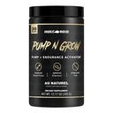 Anabolični Warfare Pump-N-Grow Muscle Pump Supplement Caffeine Free Pre Workout z L-Citrulin, L-Arginin, Beta-Alanin (Au Naturel – 30 Servingov)