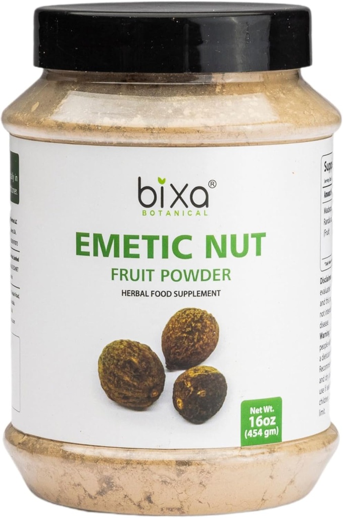 bixa BOTANICAL Emetic Nut Powder 