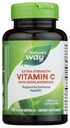 Naravna pot Dodatna moč(1) Vitamin C z bioflavonoidi, podpira imuno zdravje*, spodbuja proizvodnjo kolagena za zdravo kožo*, 1.000 mg na kapsulo, 100 veganskih kapsul (Packaging May Vary)