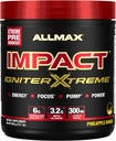 ALLMAX Nutrition - Impact Igniter Extreme Pre Workout Powder - s citrulin malatom, beta - alanin, kofein, tavrin in, brezvodni betain (Pineapple Mango)