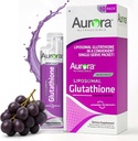 Aurora Nutrascience Micro-Liposomal Liquid Glutatione, Imuno & Antioksidant Gut Health Supplement, 500 mg na Serving, Gluten Free, Non-GMO, Sugar-free, 10 Enostranski paketi