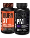 Tovarna Jacked Burn-XT Klinično raziskana termogena izguba teže (60 kapsul) - Lean PM MAX Pomoč za spanje (120 kapsul) za preprečevanje apetita (180 kapsul)
