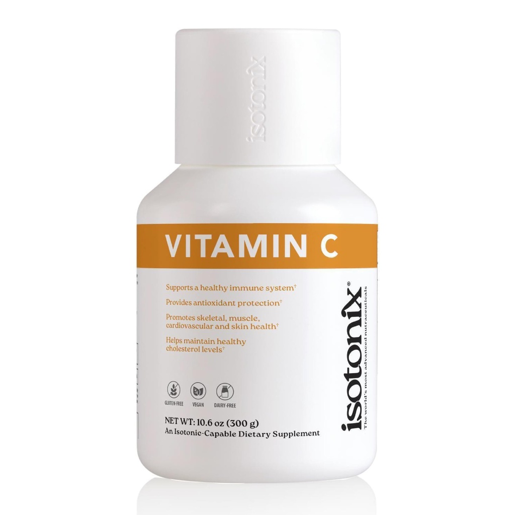 Izotonix Vitamin C, Zagotavlja zaščito proti oksidantom, podpira zdrav imunski sistem, ohranjanje zdravega holesterola, zdravje mišic in kože, kognitivno zdravje, Market America (90 Servings)