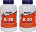 Now Foods, B-50, 250 Veg kapsul (pakiranje 2)