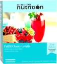 Nuttmeg State Nutrition – Visoka vsebnost fiber Drink Mix, Nizka kalorie, Maščoba brez, Brez kofeina, Sladkor brez sladkorja, naravno aromatiziran, Idealni beljakovin kompatibilni, Aspartam brezplačno, 10 Serving na škatlo (Češnjev želatin)