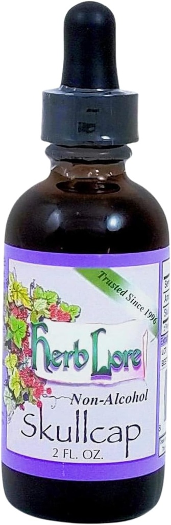 Herb Lore Lollcap Tinktura - Tekoči naravni zeliščni spanec za odrasle in otroke (2 fl oz)