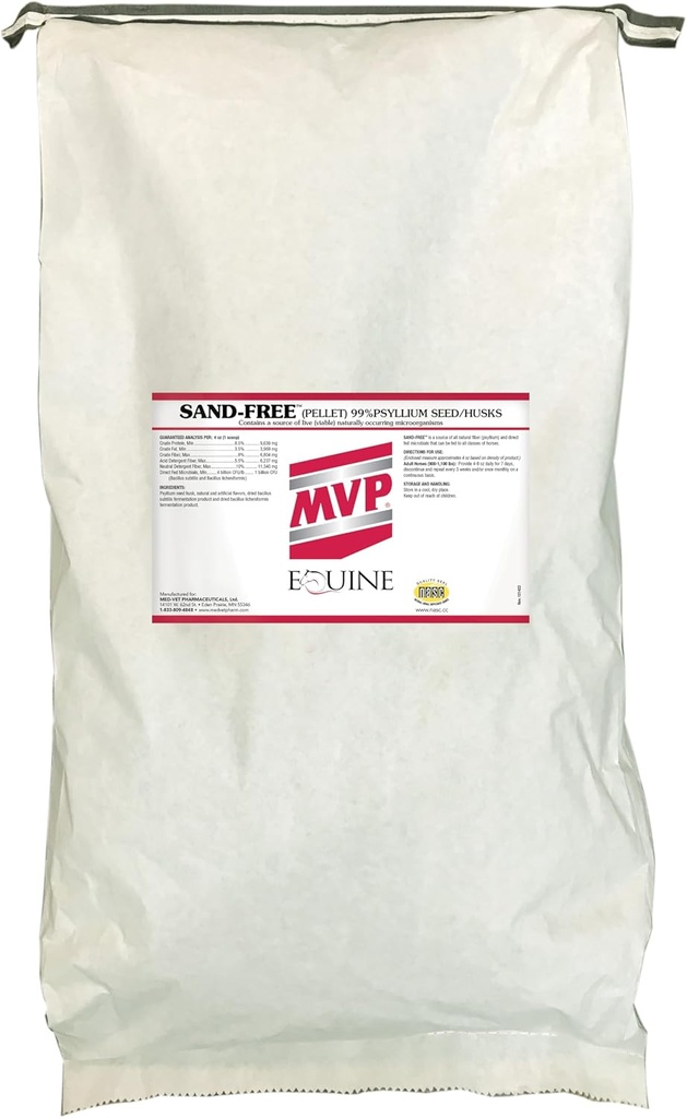 Sand-free (25lb) podpira zdravo črevesno funkcijo pri konjih