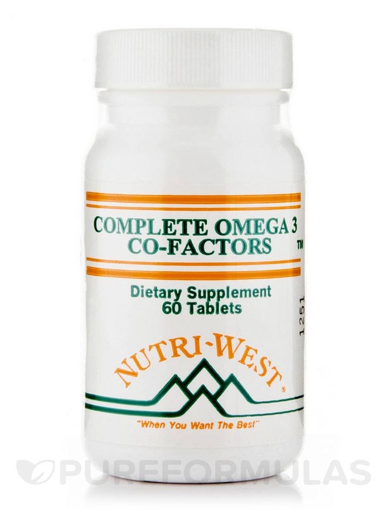 Popolna omega-3 sofaktorji (Ault Formula) - 60 tablet Nutri West