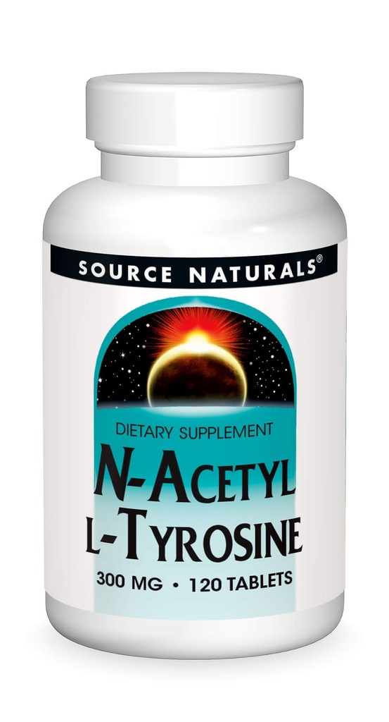 Vir Naturals N-acetil L-tirozin prehranska dopolnila - 120 tablet