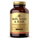 Solgar Skin, Nails & Hair, Advanced MSM Formula, 120 Tablete - Podpira Collagen za zdravje las, nohtov in kože - Zagotavlja cink, vitamin C & Baker - Ne GSO, Vegan, Gluten & Dairy brezplačno - 60 Serving ,Standard Pakiranje , 120 Število
