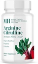 MICHAELovo zdravje Naturopatski programi Arginin Citrulin - 90 tablet - poveča dušikov oksid - z organskim korenom sladkorne pese - 30 postrežb
