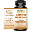 HRANILNA SHIFAA Halalni kalcij Magnezij dodatek w/vitamin D3 